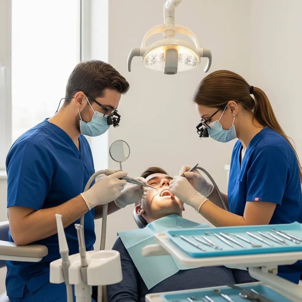 Deep Cleaning Scaling & Polishing Dental Procedure